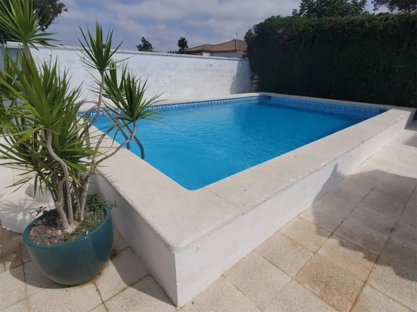 Piscina de Pis en venda en Chiclana de la Frontera amb Aire condicionat, Jardí privat i Terrassa