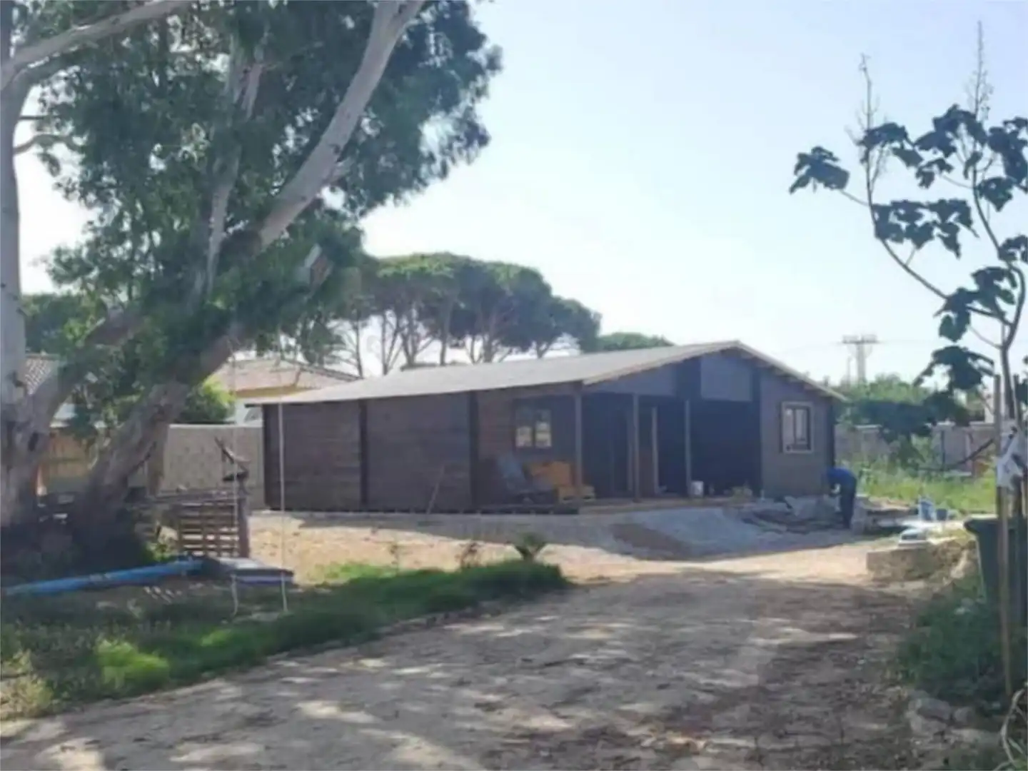 Vista exterior de Pis en venda en Chiclana de la Frontera amb Aire condicionat, Jardí privat i Terrassa
