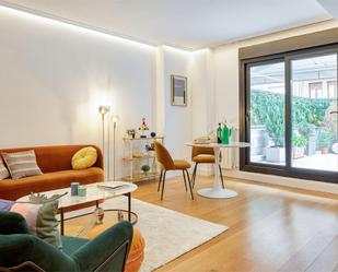 Living room of Flat for sale in Donostia - San Sebastián   with Heating, Terrace and Furnished