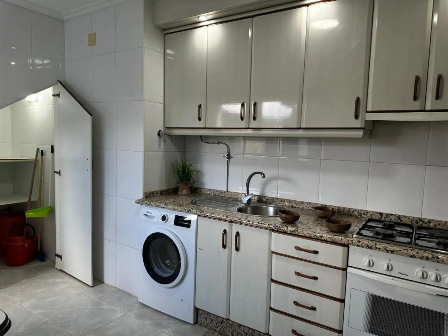 Kitchen of Flat for sale in Esgos  with Heating, Parquet flooring and Storage room