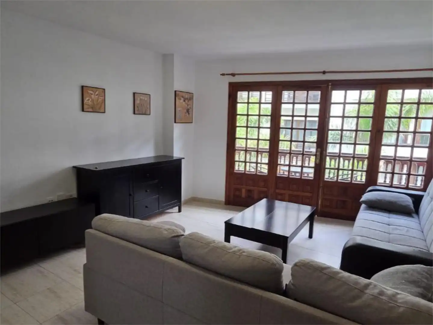 Living room of Flat for rent in Puerto de la Cruz  with Furnished and Balcony