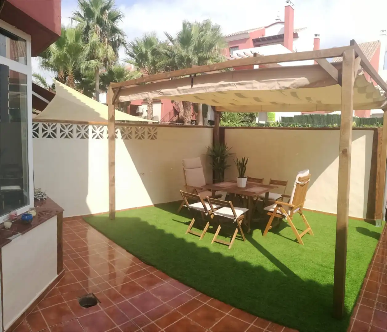 Terrassa de Casa adosada en venda en Estepona amb Jardí privat, Terrassa i Traster