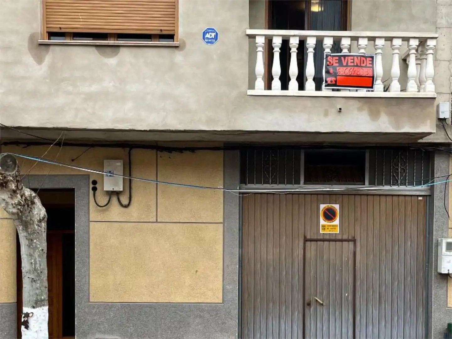 Vista exterior de Pis en venda en Alatoz amb Aire condicionat, Calefacció i Moblat