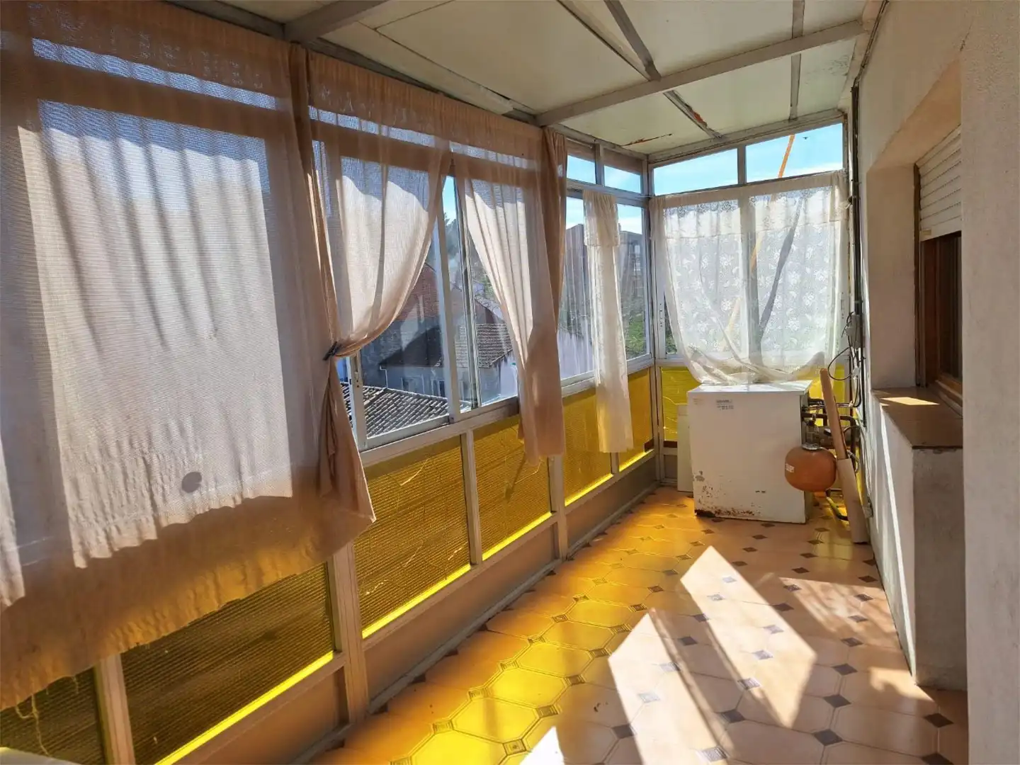 Terrasse von Wohnung zum Verkauf in Sober mit Heizung, Parkett und Terrasse