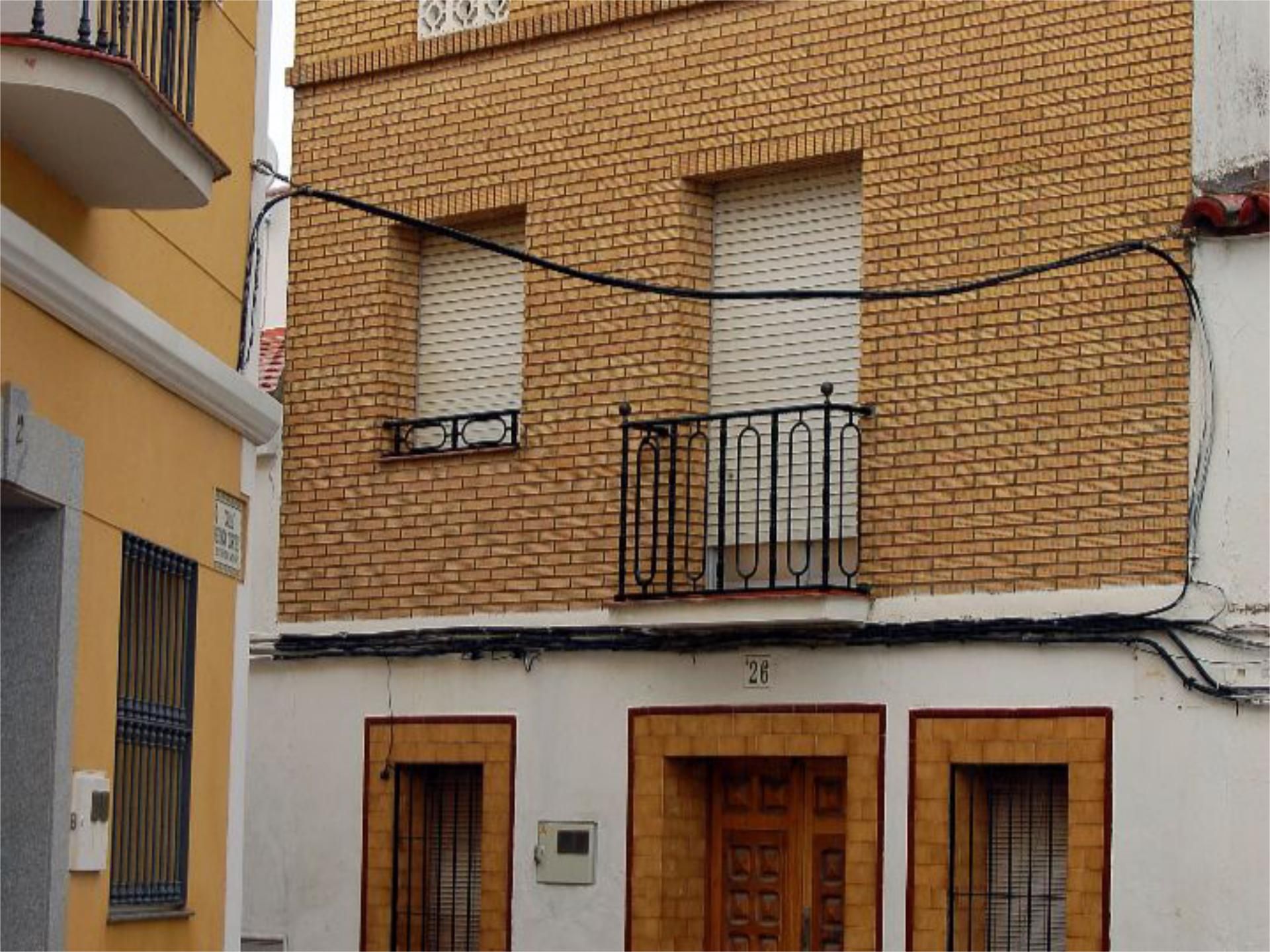Exterior view of Single-family semi-detached for sale in Campanario  with Terrace, Storage room and Balcony