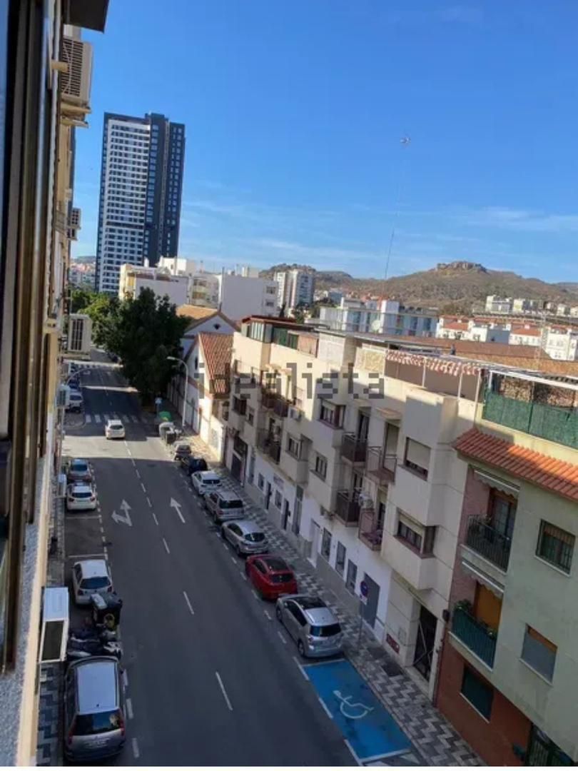 Vista exterior de Pis de lloguer en Málaga Capital amb Aire condicionat, Calefacció i Moblat