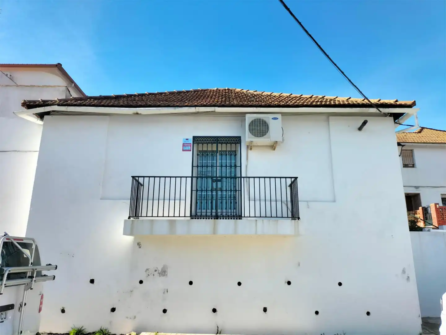 Exterior view of Flat for sale in Minas de Riotinto  with Air Conditioner, Heating and Private garden