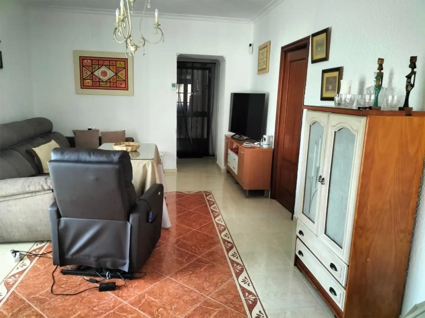 Living room of Flat for sale in Minas de Riotinto  with Air Conditioner, Heating and Private garden