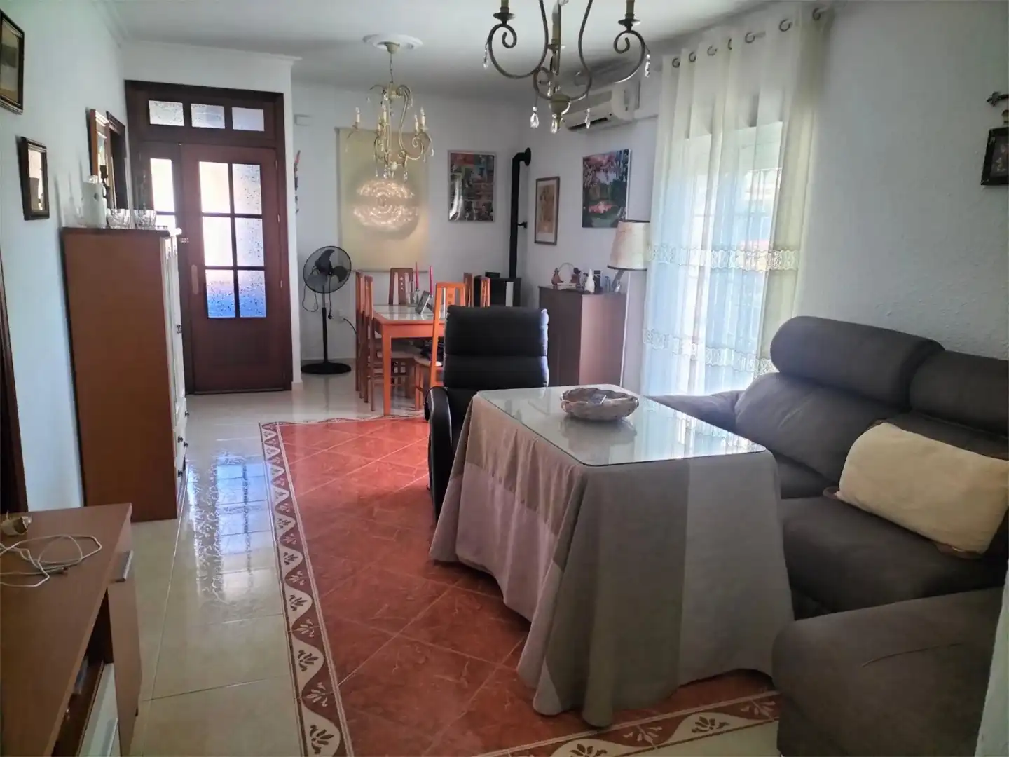 Living room of Flat for sale in Minas de Riotinto  with Air Conditioner, Heating and Private garden