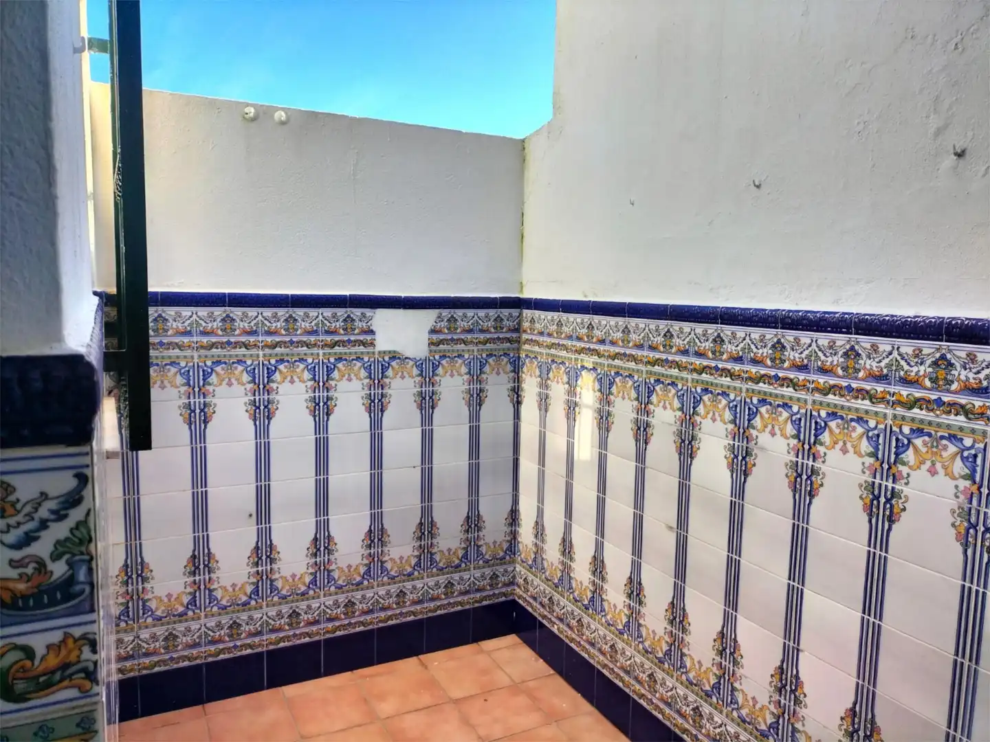 Terrace of Flat for sale in Minas de Riotinto  with Air Conditioner, Heating and Private garden