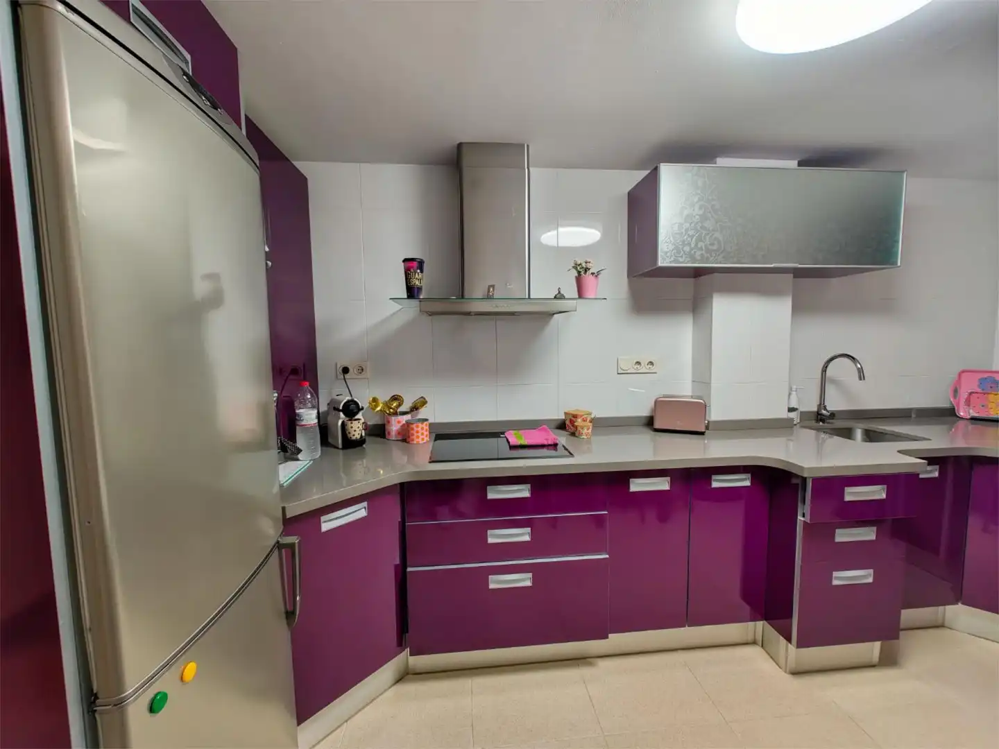Piso en venta en Calle Galán de Noche, 13, Nueva Almería - Cortijo Grande - Vega de Acá Cocina de Piso en venta en Almería