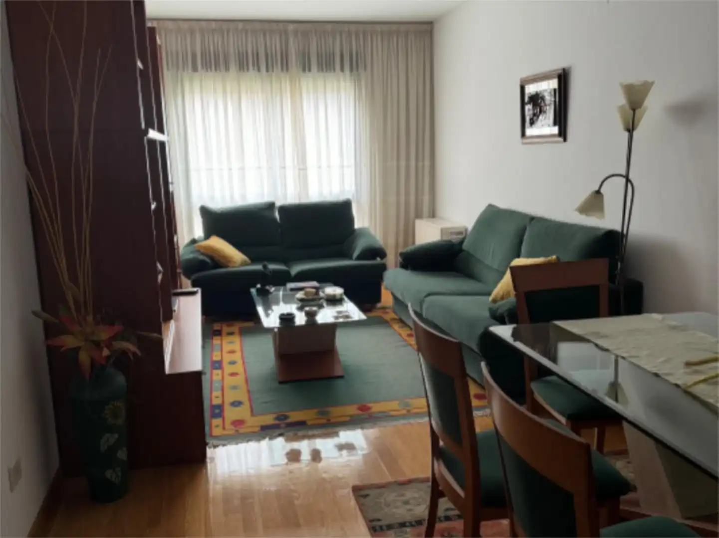 Sala d'estar de Pis en venda en Quiroga amb Calefacció, Parquet i Traster
