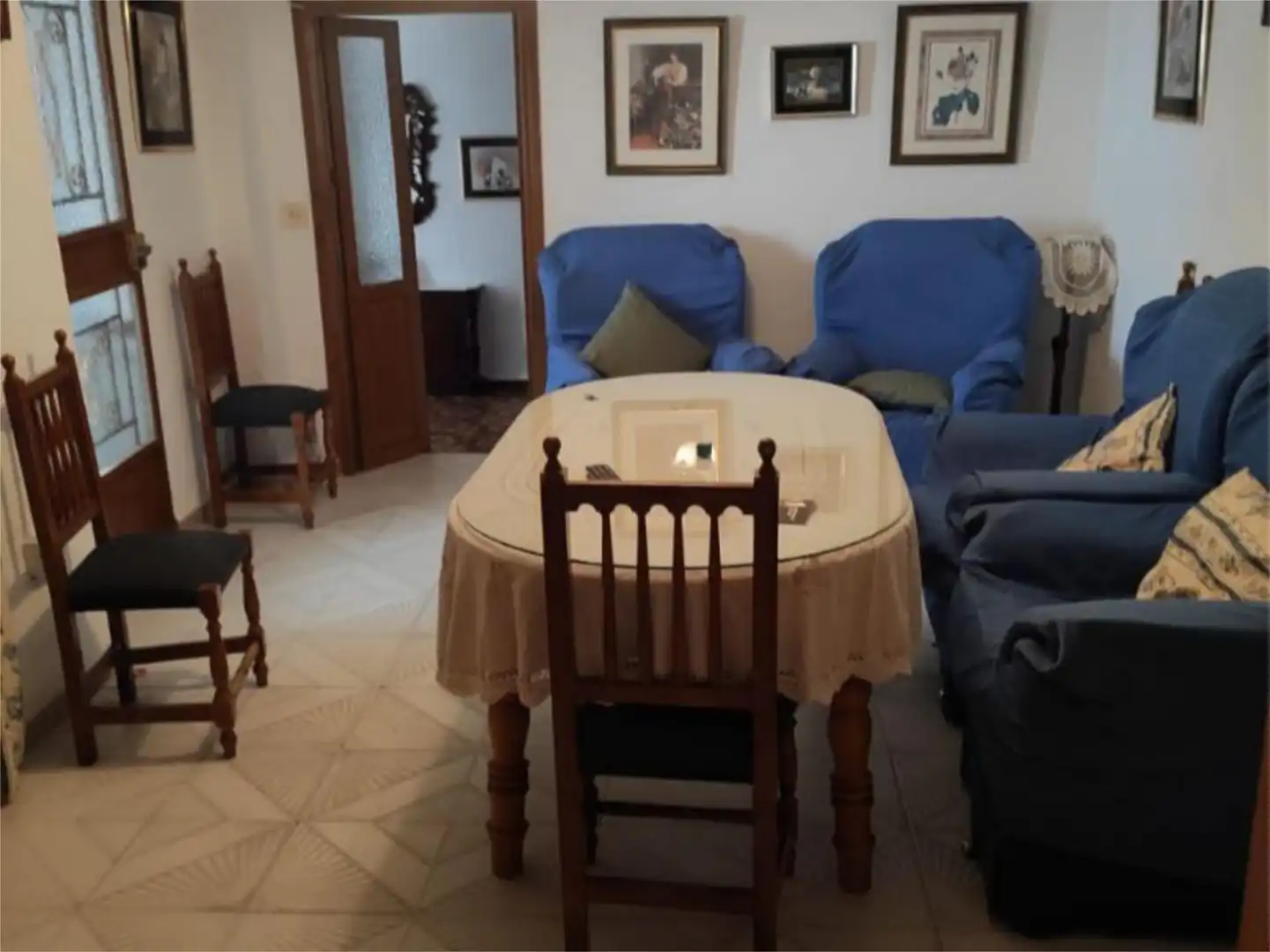 Menjador de Casa o xalet en venda en Villanueva de Algaidas amb Jardí privat, Terrassa i Traster