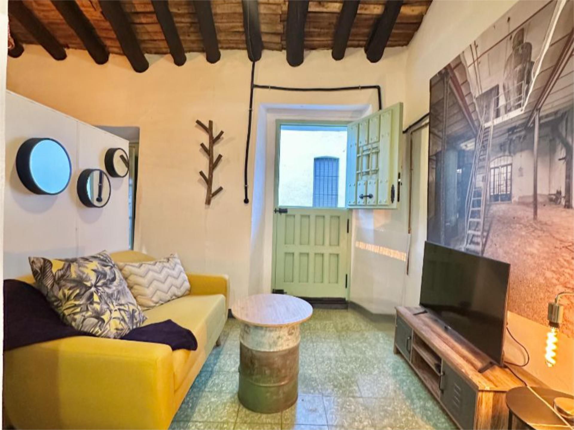 Sala d'estar de Planta baixa en venda en Zalamea la Real amb Moblat