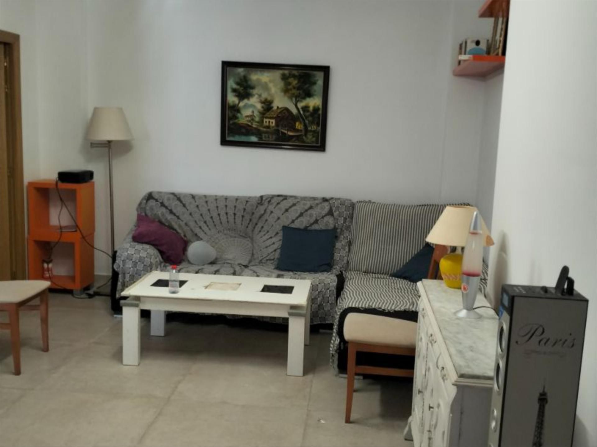 Living room of Flat to share in  Valencia Capital  with Furnished