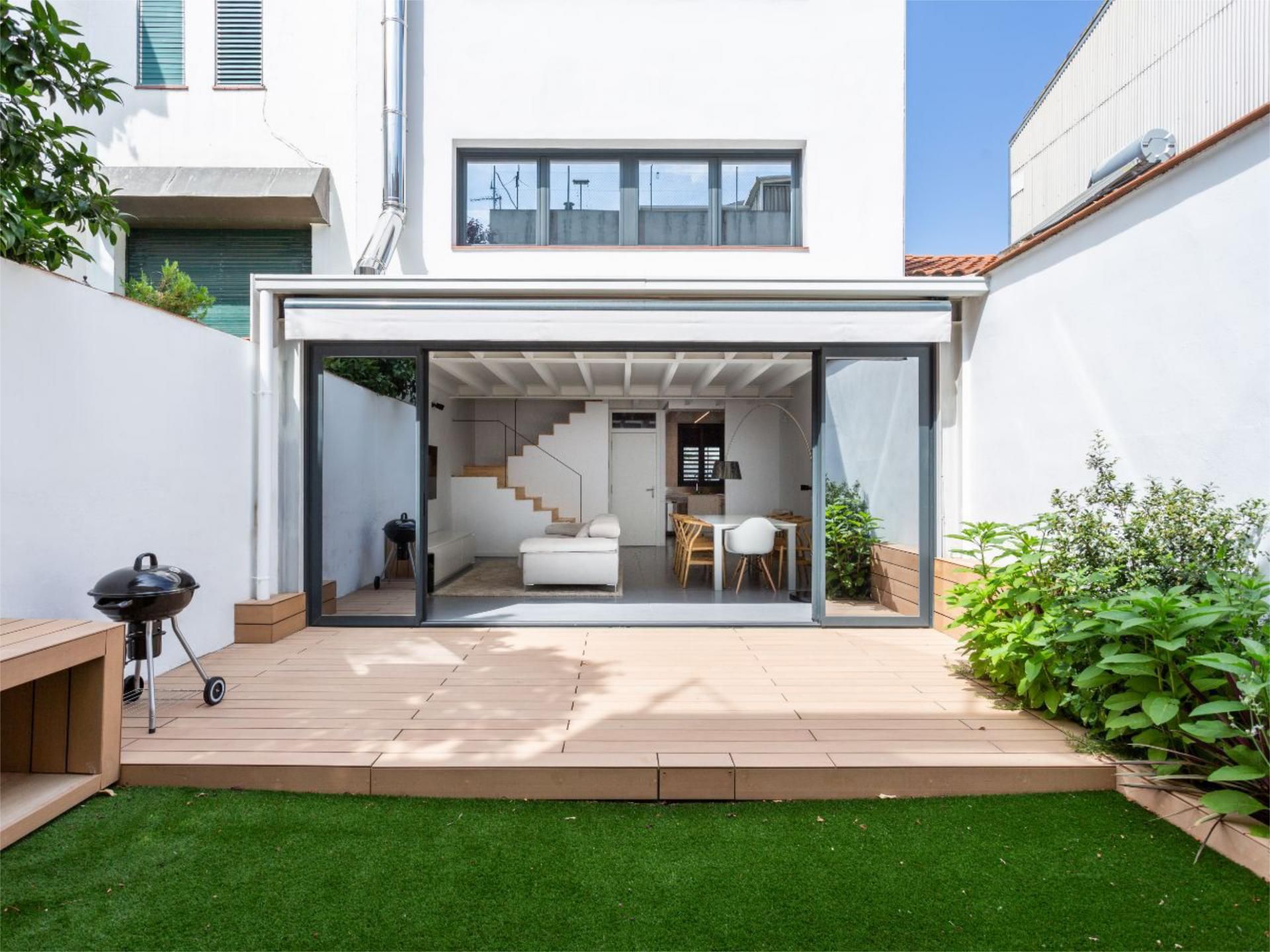 Terrace of Flat for sale in Terrassa  with Air Conditioner and Private garden