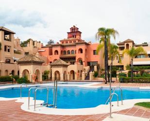 Garden of Flat for sale in Estepona  with Air Conditioner, Terrace and Swimming Pool