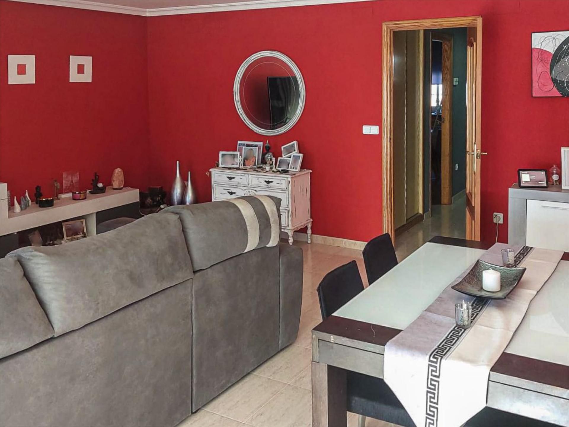 Living room of Flat for sale in Castalla  with Heating, Private garden and Terrace