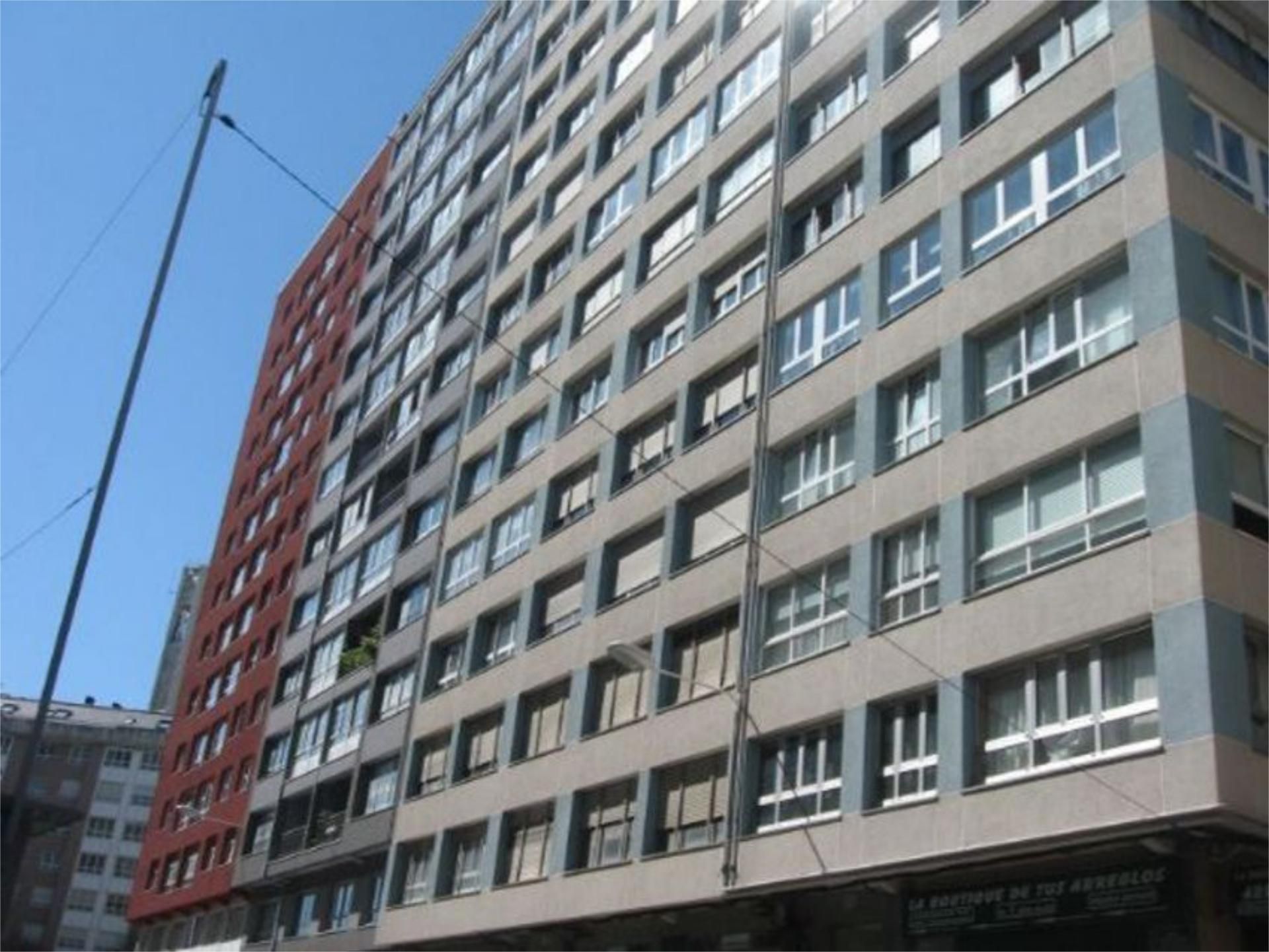 Exterior view of Flat for sale in A Coruña Capital   with Furnished and Video intercom