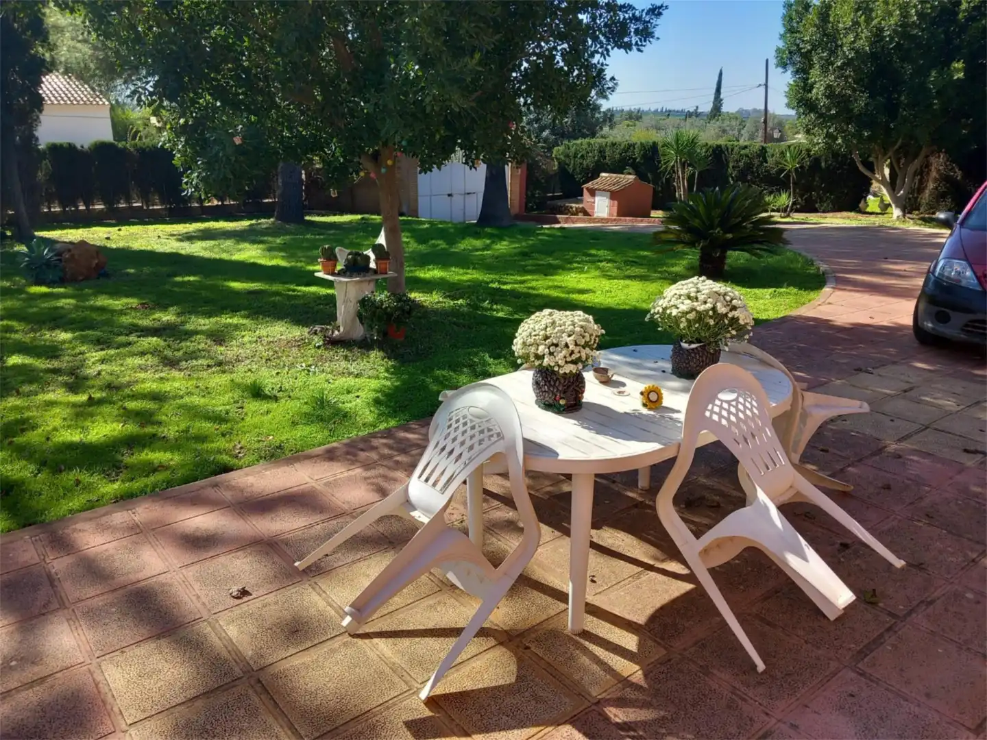 Jardín de Casa o chalet para compartir en Mairena del Alcor con Calefacción, Jardín privado y Terraza