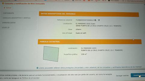 Foto 2 de No Urbanitzable en venda a Calle Manzano, 10, San Antonio - Las Arenas, Santa Cruz de Tenerife