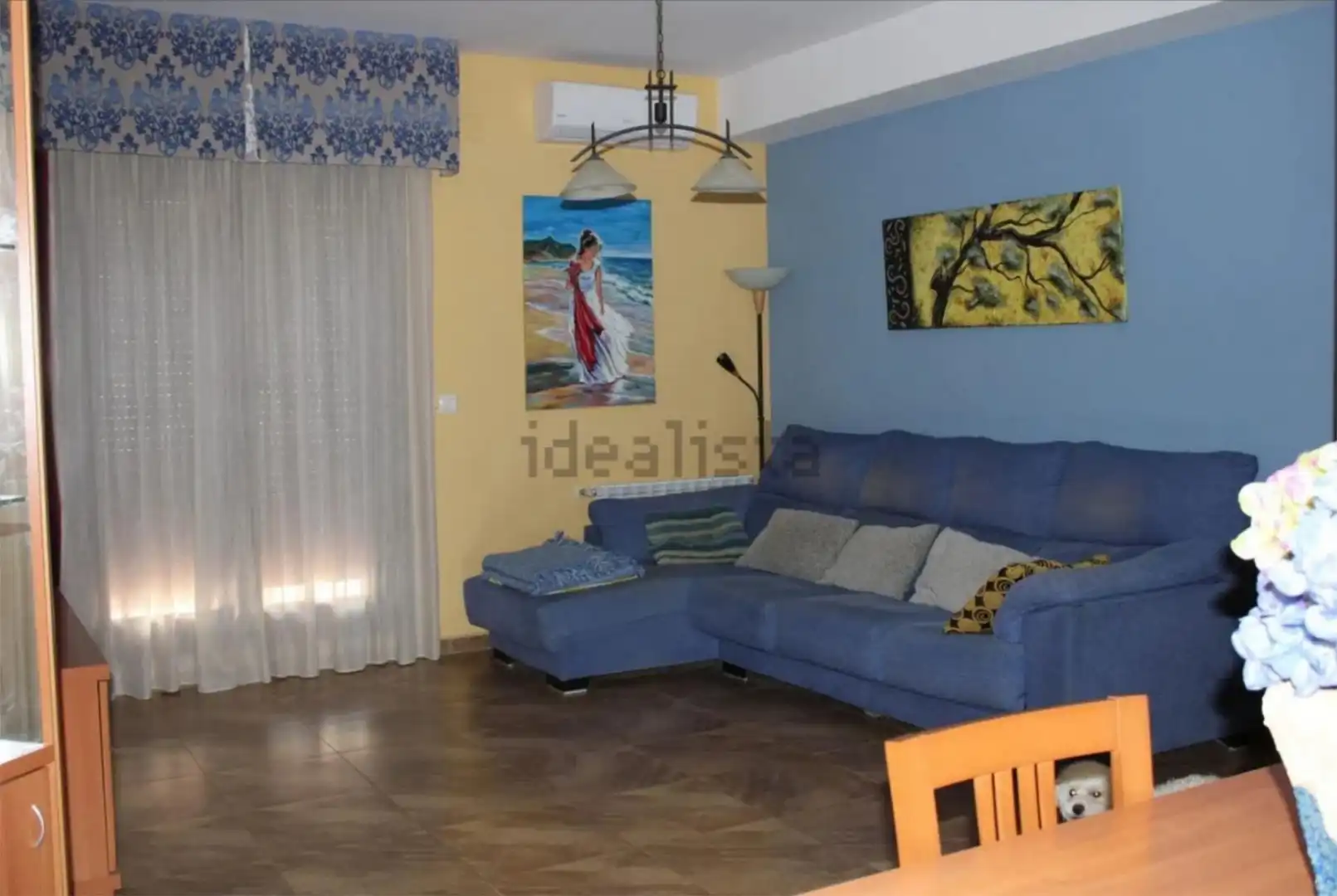 Living room of Houses for sale in Puebla de la Reina  with Air Conditioner, Heating and Terrace