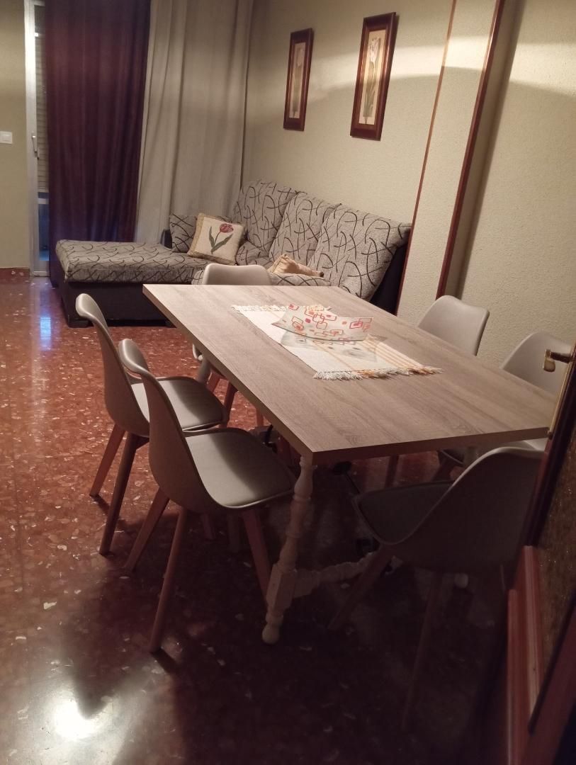 Dining room of Flat to rent in Linares  with Air Conditioner and Swimming Pool
