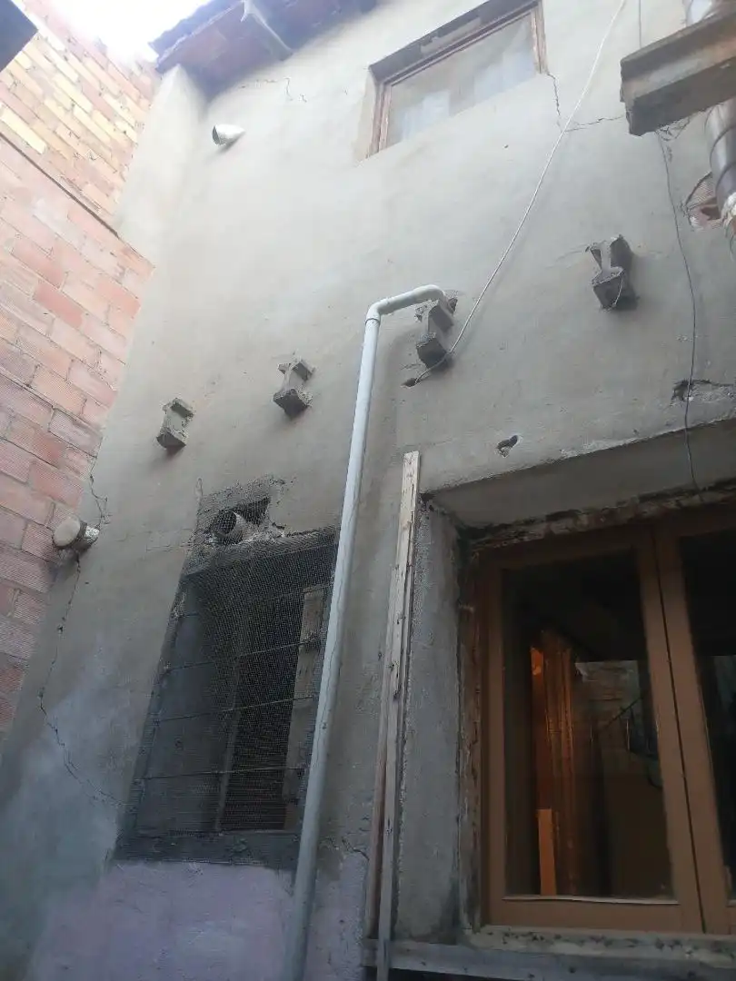 Casa adosada en venda a Calle Magdalena, 78, Fraga Vista exterior de Casa adosada en venda en Fraga amb Traster, Moblat i Forn