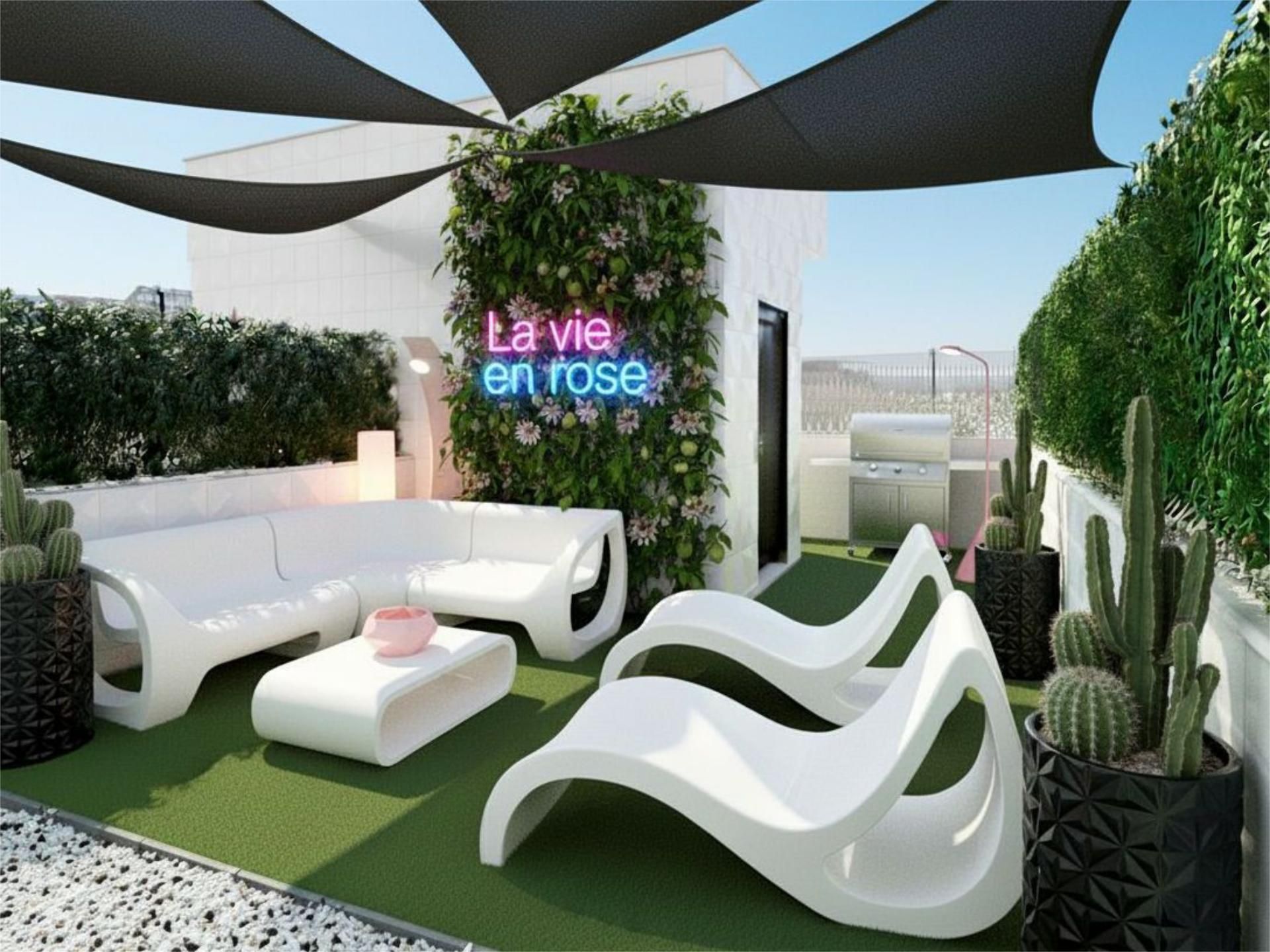 Terrace of Flat for sale in Alcorcón  with Air Conditioner, Heating and Parquet flooring