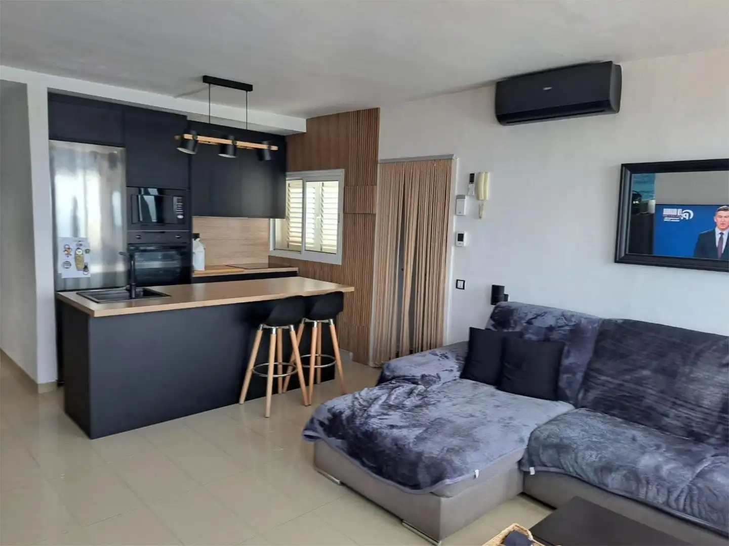 Piso en venta en Calle Goya, 51, Playa del Hombre - Taliarte - Salinetas Cocina de Piso en venta en Telde con Aire acondicionado, Jardín privado y Terraza