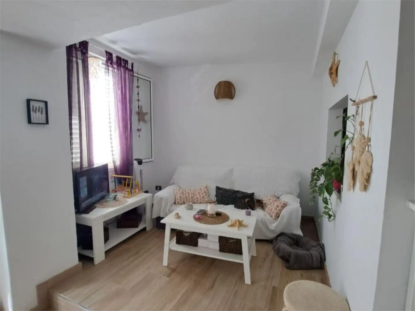 Piso en venta en Calle Goya, 51, Playa del Hombre - Taliarte - Salinetas Sala de estar de Piso en venta en Telde con Aire acondicionado, Jardín privado y Terraza