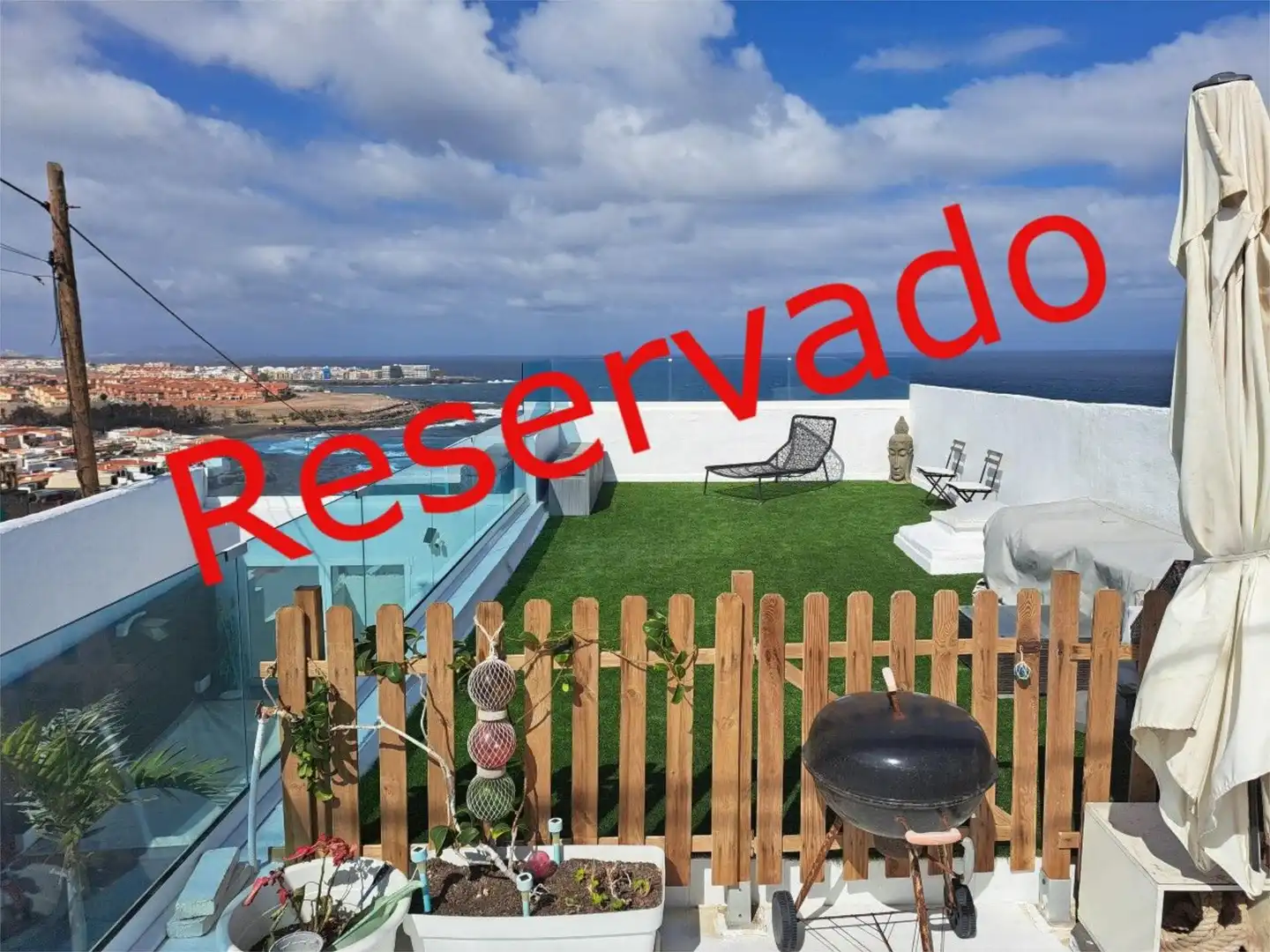 Terrace of Detached homes for sale in Telde  with Air Conditioner, Terrace and Swimming Pool