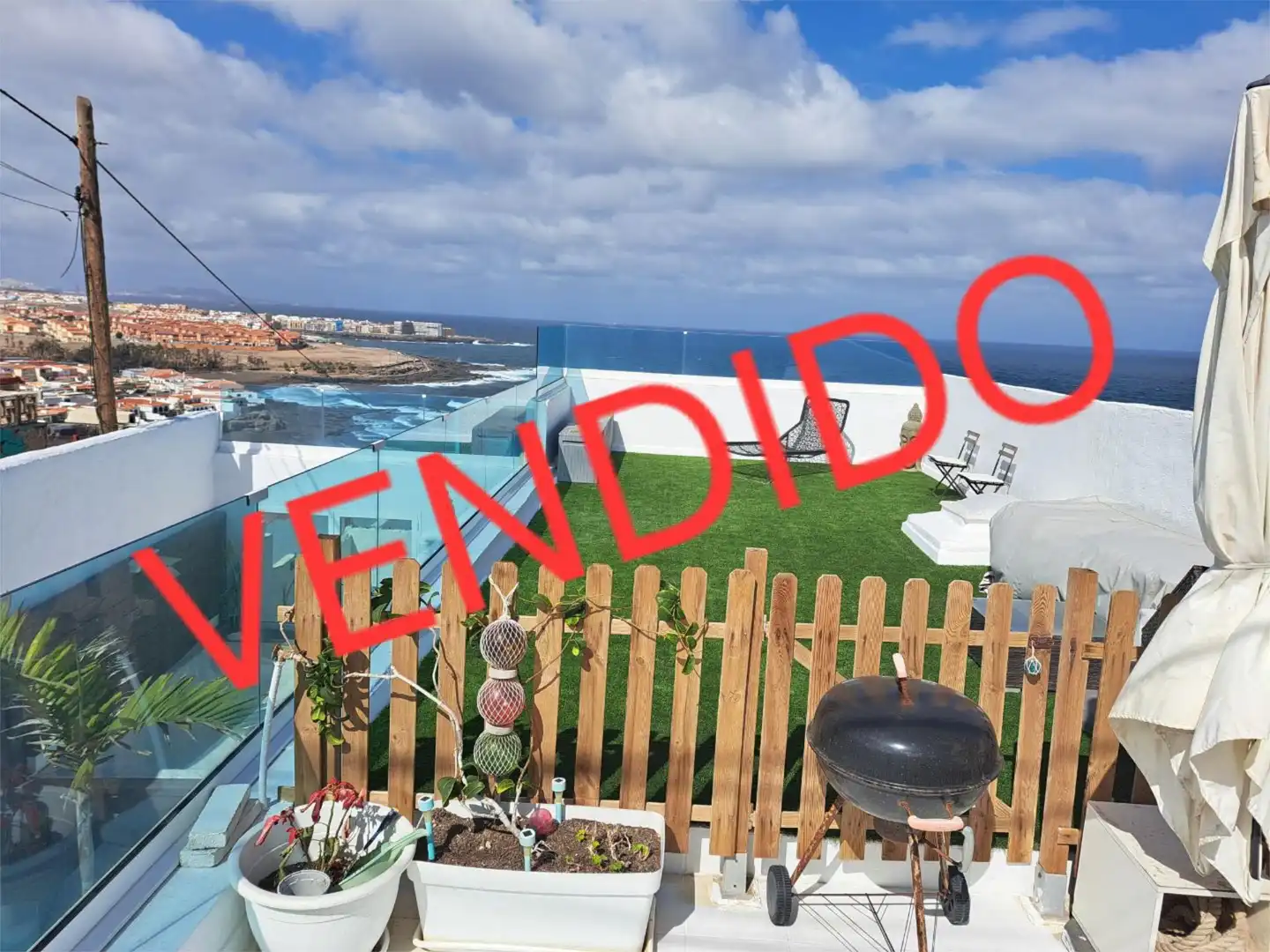 Jardí de Pis en venda en Telde amb Aire condicionat, Terrassa i Piscina