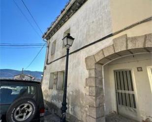 Vista exterior de Casa o xalet en venda en Rascafría
