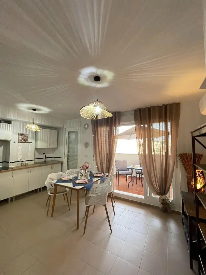Apartamento en venta en Avinguda Rosa Dels Vents, 6z, Bulevar - Puerta Mítica Comedor de Apartamento en venta en Villajoyosa / La Vila Joiosa con Aire acondicionado, Piscina y Balcón