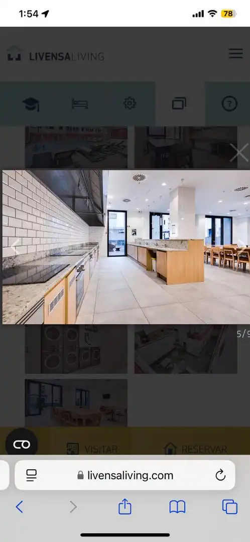 Flat for rent in Carrer de Pallars, 137, El Parc i la Llacuna del Poblenou Kitchen of Flat for rent in Barcelona with Air Conditioner, Heating and Swimming Pool