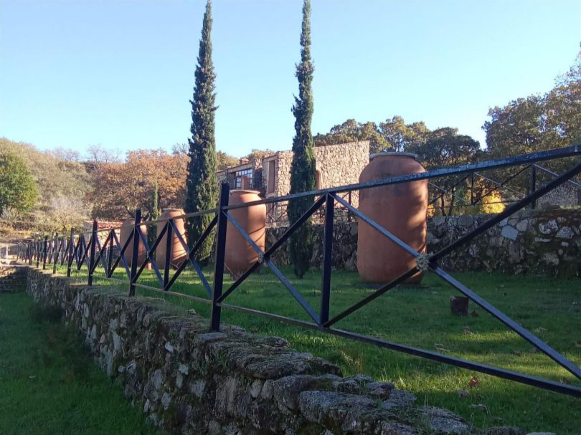 Jardí de Finca rústica de lloguer en Arroyomolinos (Cáceres) amb Calefacció, Jardí privat i Terrassa