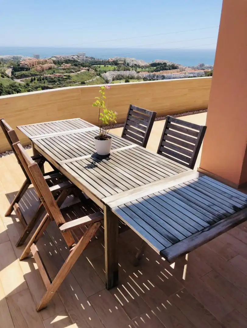 Casa o xalet en venda a Terreno SP-11 la Viñuela, Casablanca - La Viñuela Terrassa de Casa o xalet en venda en Benalmádena amb Aire condicionat, Calefacció i Parquet