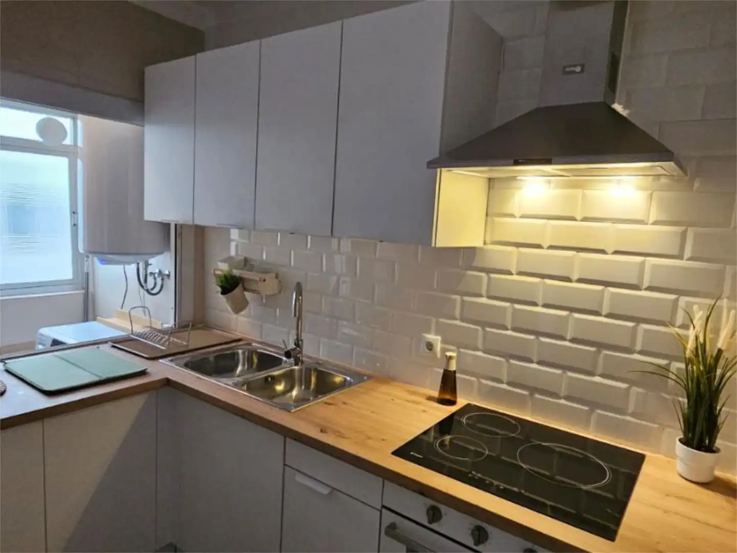 Cocina de Piso para compartir en Villena con Amueblado y Balcón