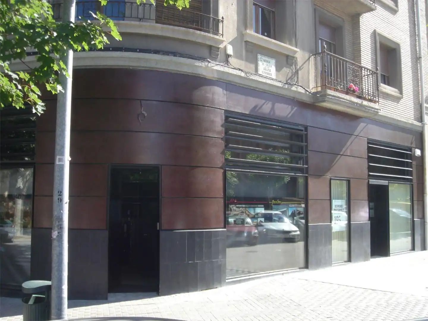 Commercial properties for rent in Calle de Sangüesa, 19, 2º Ensanche Exterior view of Commercial properties for rent in Pamplona / Iruña with Air Conditioner, Heating and Furnished