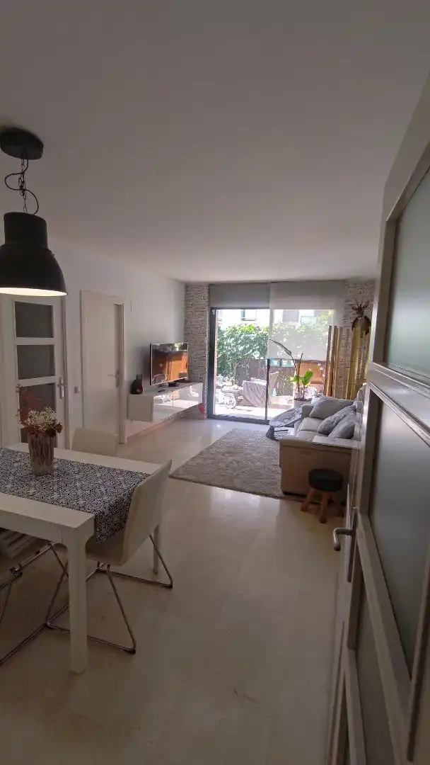 Living room of Flat for sale in Castelldefels  with Air Conditioner, Heating and Private garden