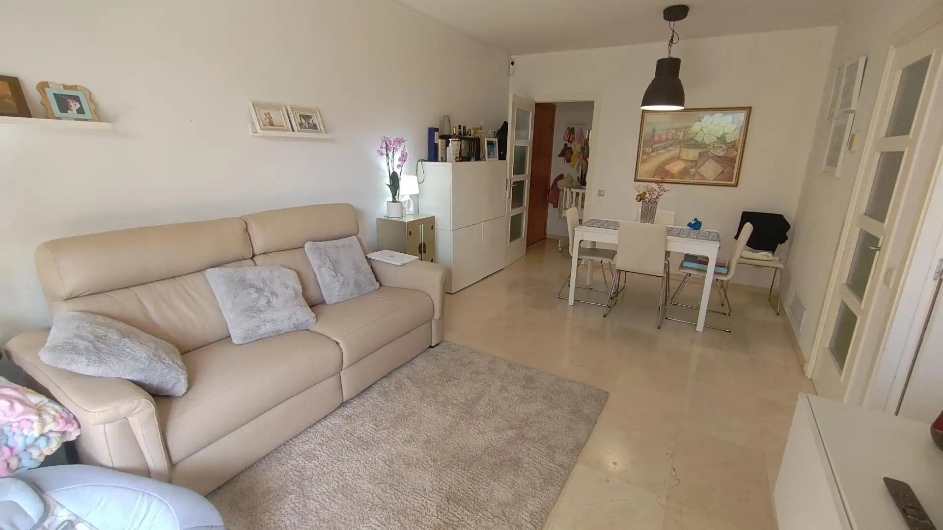 Living room of Flat for sale in Castelldefels  with Air Conditioner, Heating and Private garden
