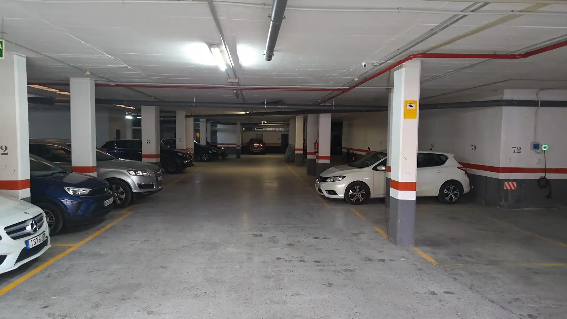 Parking of Flat for sale in Castelldefels  with Air Conditioner, Heating and Private garden