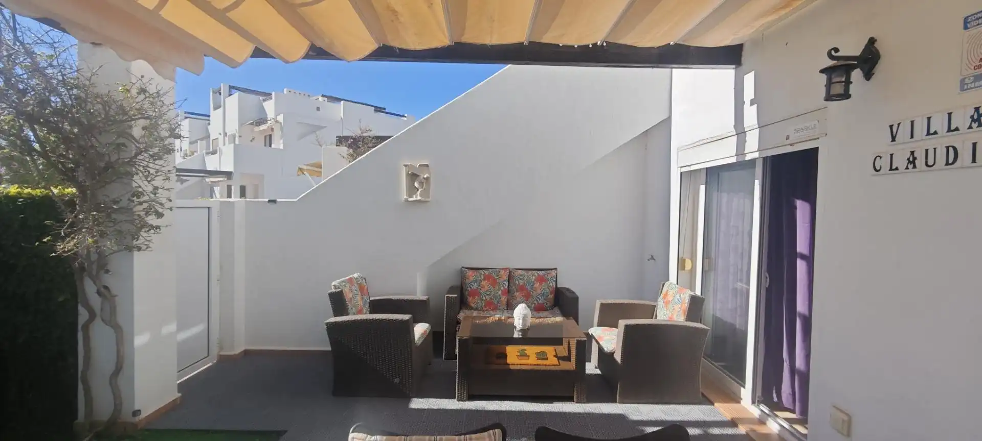 Flat for rent in Calle 9, 3, Condado de Alhama Terrace of Flat for rent in Alhama de Murcia with Air Conditioner, Private garden and Terrace
