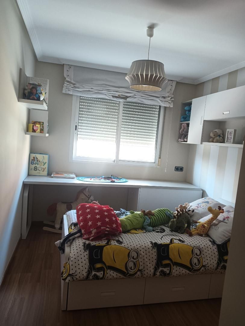 Bedroom of Flat to share in  Murcia Capital  with Air Conditioner, Heating and Parquet flooring