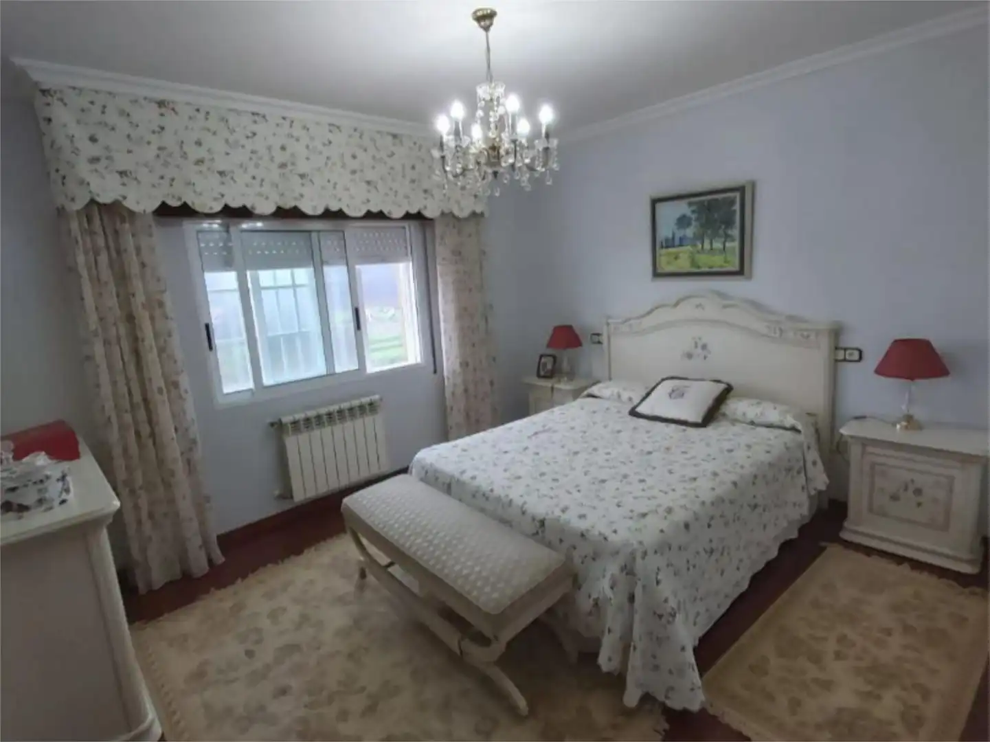 Bedroom of Houses for rent in Sanxenxo  with Terrace and Balcony