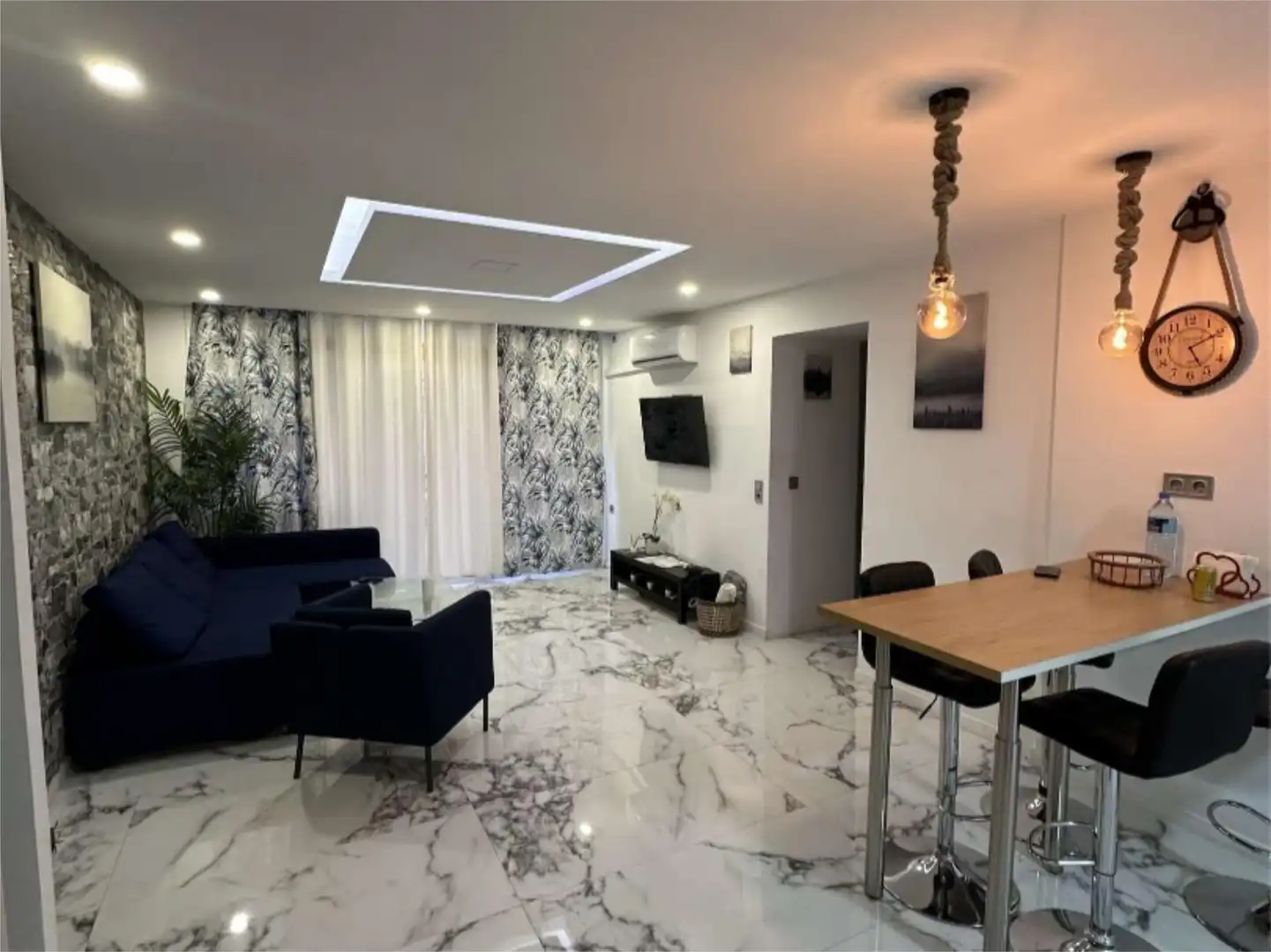 Wohnung zum Verkauf in Carrer de Tomàs Forteza, 57, Foners Wohnzimmer von Wohnung zum Verkauf in Palma de Mallorca mit Klimaanlage und Balkon