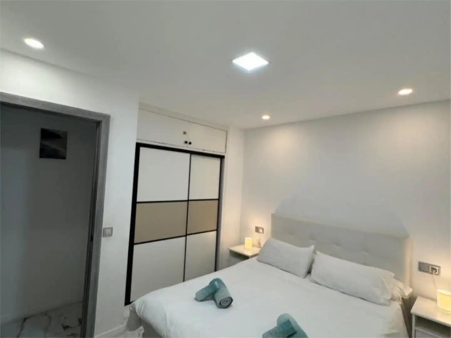 Wohnung zum Verkauf in Carrer de Tomàs Forteza, 57, Foners Schlafzimmer von Wohnung zum Verkauf in Palma de Mallorca mit Klimaanlage und Balkon