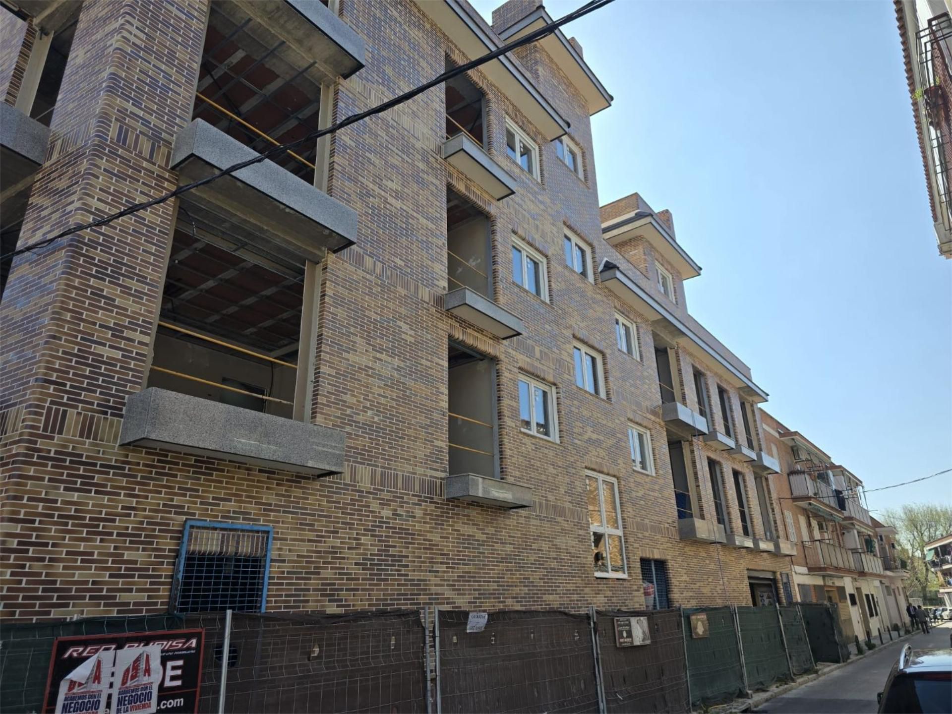 Exterior view of Flat for sale in  Madrid Capital  with Heating, Parquet flooring and Storage room