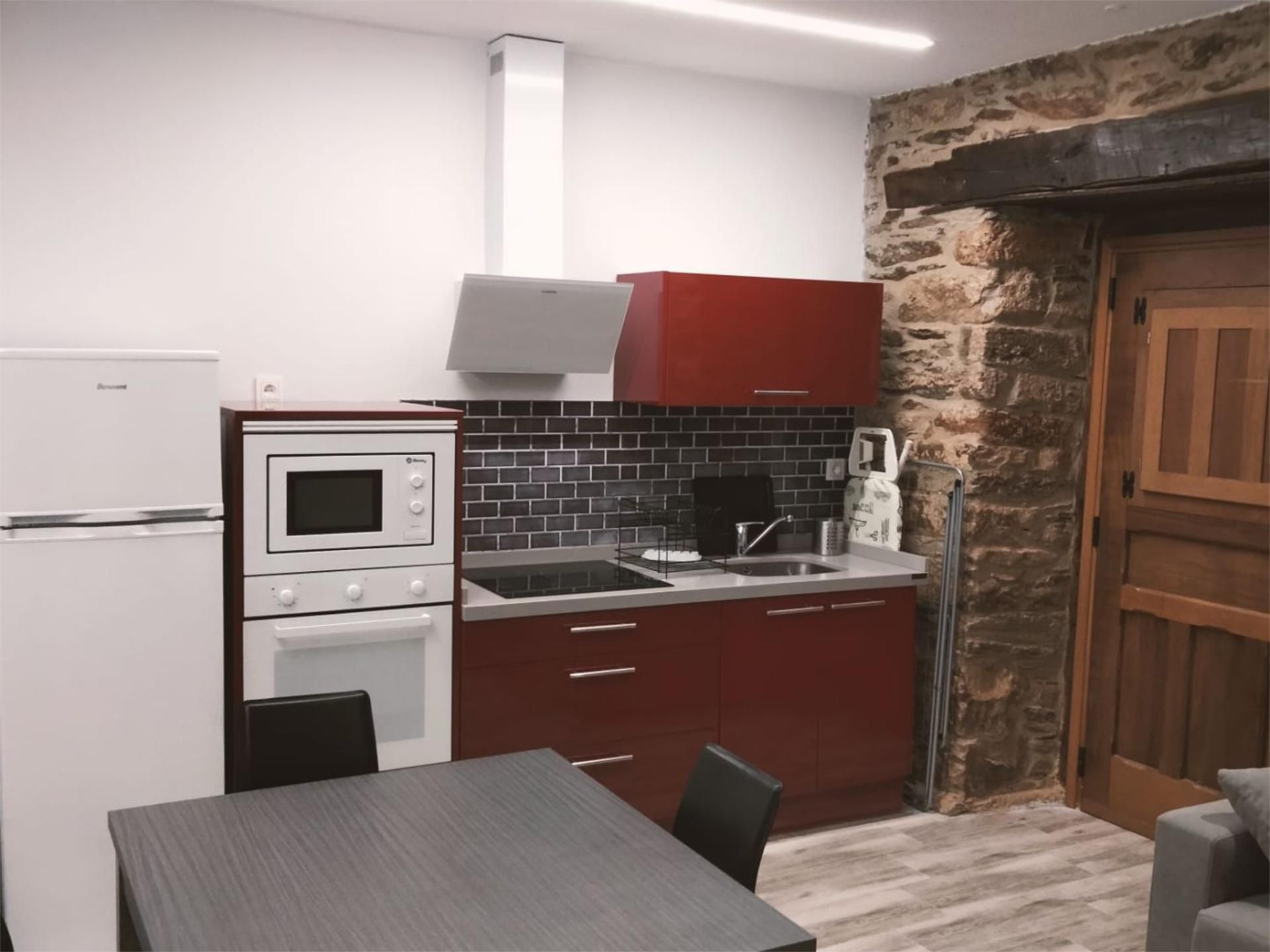 Kitchen of Flat to rent in Cangas del Narcea  with Heating and Furnished